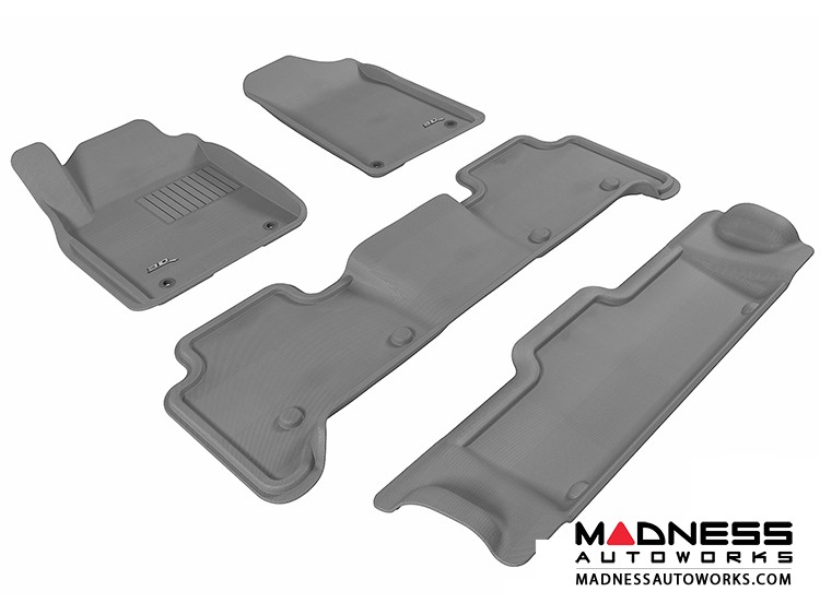 Infiniti QX80/ QX56 Floor Mats (Set of 4) Gray by 3D MAXpider